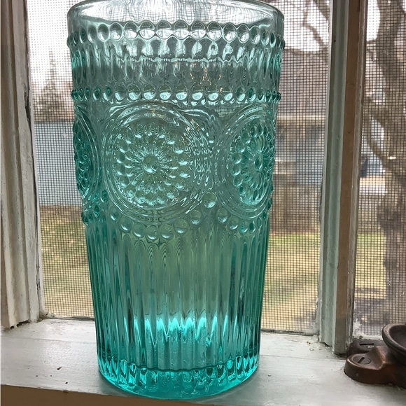 Pioneer woman set of 2 teal tumblers - Picture 6 of 8